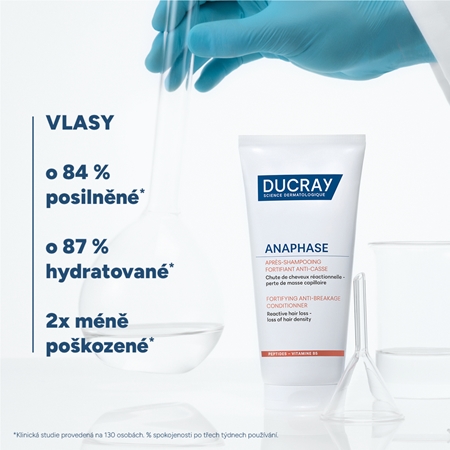 Ducray Anaphase+ Strenghthening Conditioner posilující kondicionér proti lámavosti vlasů