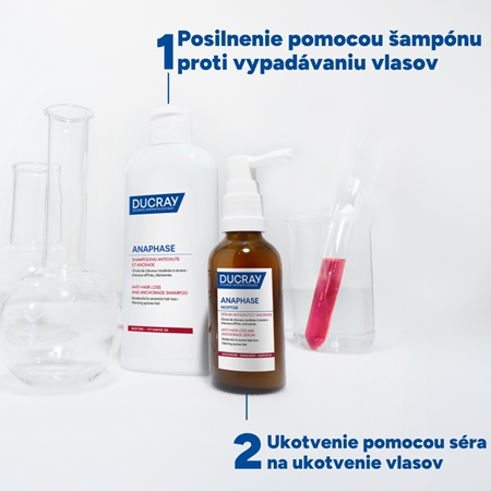 Ducray Anaphase+ Anti-Hair Loss Anti-Thinning Shampoo posilňujúci a revitalizujúci šampón proti padaniu vlasov