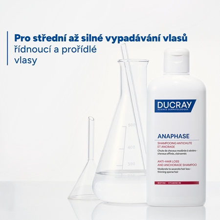 Ducray Anaphase+ Anti-Hair Loss Anti-Thinning Shampoo posilující a revitalizující šampon proti padání vlasů