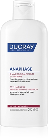 Ducray Anaphase+ Anti-Hair Loss Anti-Thinning Shampoo Nostiprinošs un uzmundrinošs šampūns matu izkrišanas ārstēšanai
