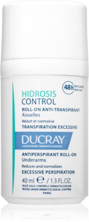 Ducray Hidrosis Control antiperspirant roll-on protiv pretjeranog znojenja