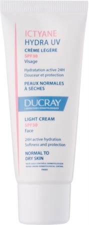 Ducray Ictyane creme hidratante para pele normal e seca SPF 30