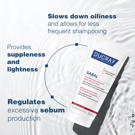 Ducray Sabal shampoo trattante per la regolazione del sebo