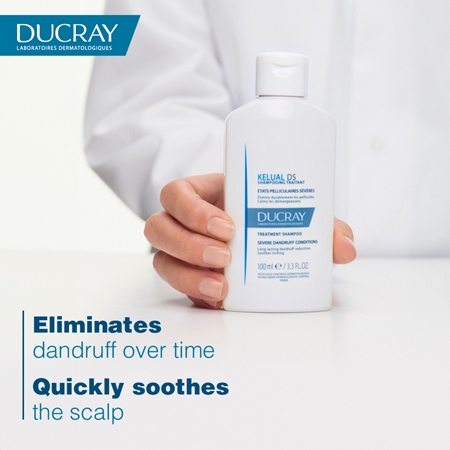 Ducray Kelual DS Treatment Shampoo nourishing shampoo for dandruff