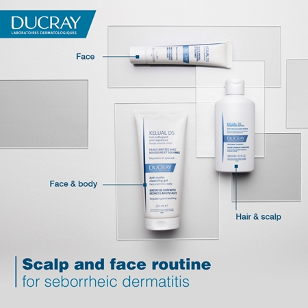 Ducray Kelual DS Treatment Shampoo nourishing shampoo for dandruff