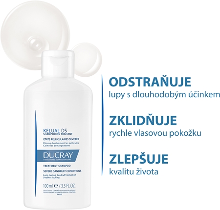 Ducray Kelual DS Treatment Shampoo pečující šampon proti lupům