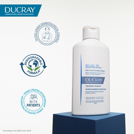 Ducray Kelual DS Treatment Shampoo nourishing shampoo for dandruff