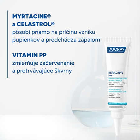 Ducray Keracnyl PP+ krém na aknóznu pleť