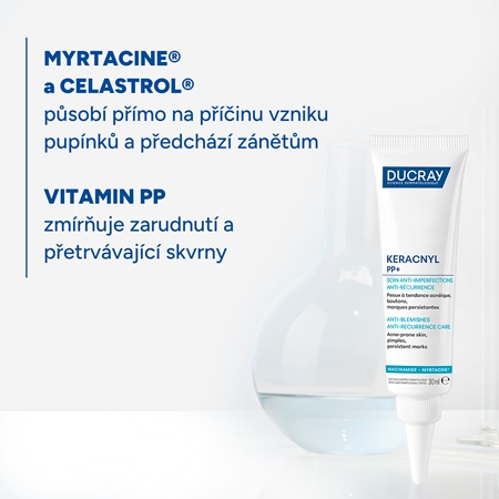 Ducray Keracnyl PP+ krém na aknózní pleť