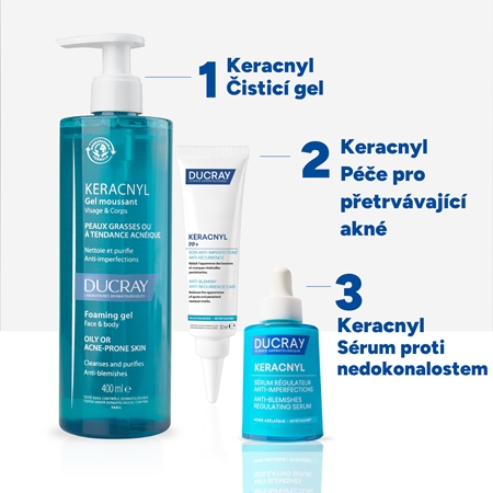 Ducray Keracnyl PP+ krém na aknózní pleť