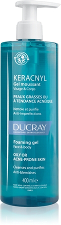 Ducray Keracnyl Foaming gel Purifying Foam Gel for oily acne-prone skin