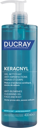 Ducray Keracnyl Foaming gel gel moussant purifiant pour peaux grasses sujettes à l'acné