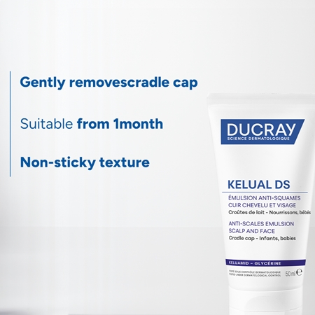 Ducray Kelual Emulsion emulsion for seborrhoeic dermatitis for children from birth
