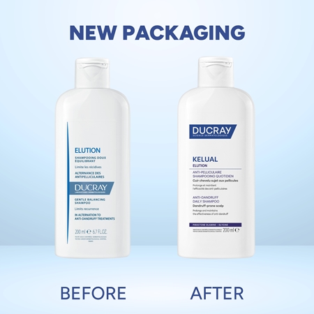 Ducray Kelual Elution Anti-Dandruff Daily Shampoo rebalancing shampoo for sensitive scalp