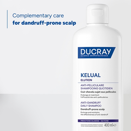 Ducray Kelual Elution Anti-Dandruff Daily Shampoo rebalancing shampoo for sensitive scalp