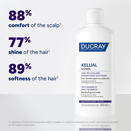 Ducray Kelual Elution Anti-Dandruff Daily Shampoo rebalancing shampoo for sensitive scalp