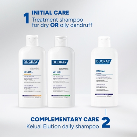 Ducray Kelual Elution Anti-Dandruff Daily Shampoo rebalancing shampoo for sensitive scalp
