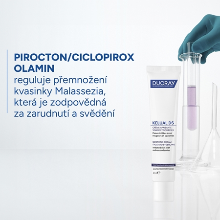 Ducray Kelual DS Soothing Cream Lindrande kräm För torr och skadad hud