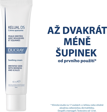 Ducray Kelual DS Soothing Cream zklidňující krém pro suchou a podrážděnou pleť