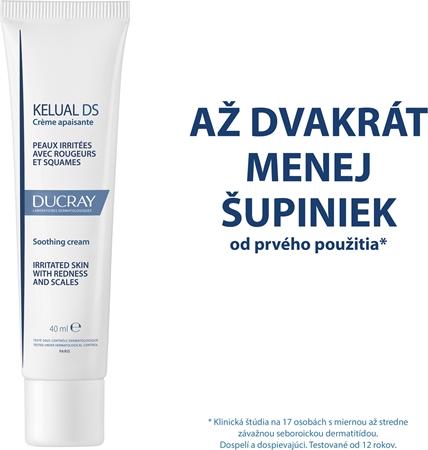 Ducray Kelual DS Soothing Cream upokojujúci krém pre suchú a podráždenú pleť
