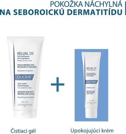 Ducray Kelual DS Soothing Cream upokojujúci krém pre suchú a podráždenú pleť