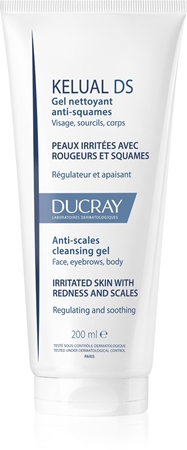 Ducray Kelual DS Anti-Scales Cleansing Gel gel de limpeza para pele escamosa e irritada