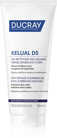 Ducray Kelual DS Anti-Scales Cleansing Gel gel za čišćenje za ljuskavu i nadraženu kožu