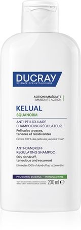 Ducray Kelual Squanorm Regulating Treatment Shampoo Oily Dandruff šampon proti mastným lupům