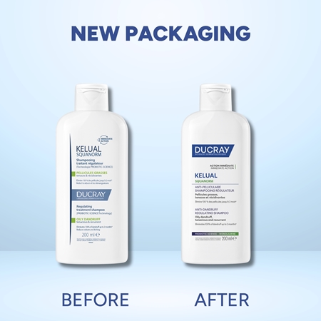 Ducray Kelual Squanorm Regulating Treatment Shampoo Oily Dandruff šampon proti mastným lupům