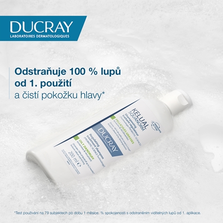 Ducray Kelual Squanorm Regulating Treatment Shampoo Oily Dandruff šampon proti mastným lupům