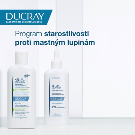 Ducray Kelual Squanorm Regulating Treatment Shampoo Oily Dandruff šampón proti mastným lupinám