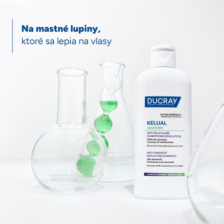 Ducray Kelual Squanorm Regulating Treatment Shampoo Oily Dandruff šampón proti mastným lupinám