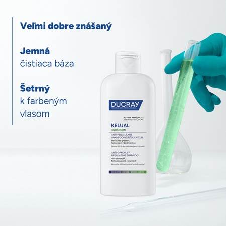 Ducray Kelual Squanorm Regulating Treatment Shampoo Oily Dandruff šampón proti mastným lupinám