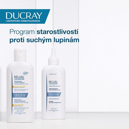 Ducray Kelual Squanorm Moisturizing Treatment Shampoo Dry Dandruff šampón proti suchým lupinám