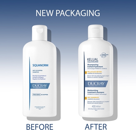 Ducray Kelual Squanorm Moisturizing Treatment Shampoo Dry Dandruff šampon proti suchým lupům