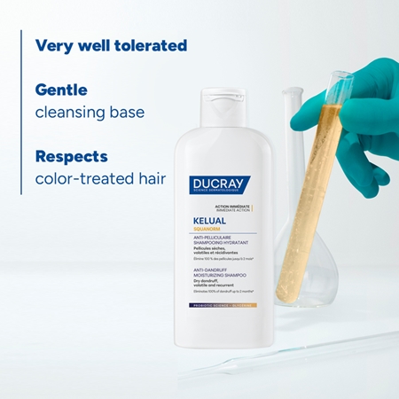 Ducray Kelual Squanorm Moisturizing Treatment Shampoo Dry Dandruff šampon protiv suhe peruti