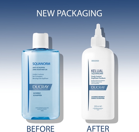 Ducray Kelual Squanorm Fresh Control Lotion oldat korpásodás ellen