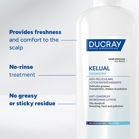 Ducray Kelual Squanorm Fresh Control Lotion otopina protiv peruti