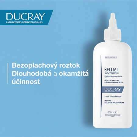 Ducray Kelual Squanorm Fresh Control Lotion roztok proti lupům
