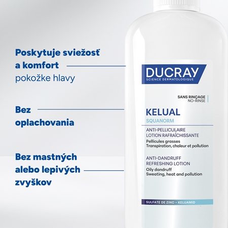 Ducray Kelual Squanorm Fresh Control Lotion roztok proti lupinám