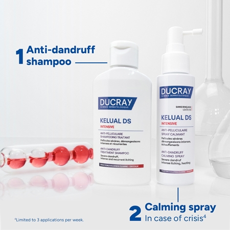Ducray Kelual DS Intensive Anti-dandruff Calming Spray 100 ml Hair Spray for dandruff