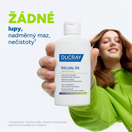 Ducray Kelual DS Sebocontrol šampon proti lupům