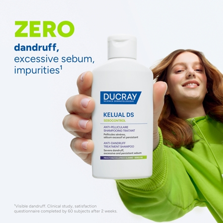 Ducray Kelual DS Sebocontrol Shampoo gegen Schuppen