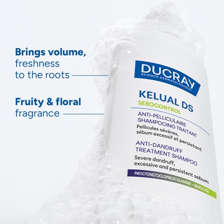 Ducray Kelual DS Sebocontrol Shampoo gegen Schuppen