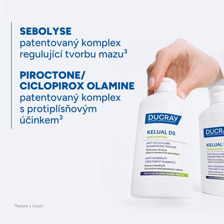 Ducray Kelual DS Sebocontrol šampon proti lupům