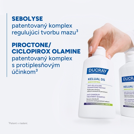 Ducray Kelual DS Sebocontrol šampón proti lupinám