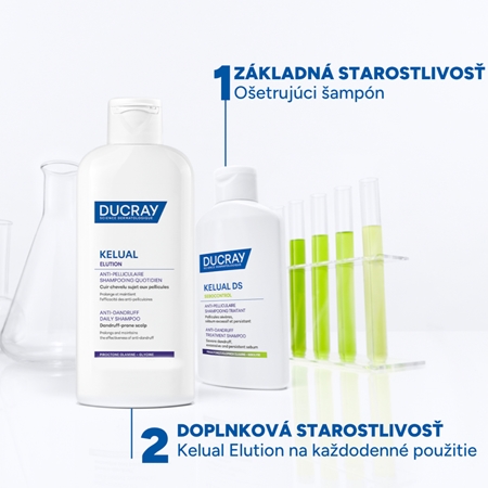 Ducray Kelual DS Sebocontrol šampón proti lupinám