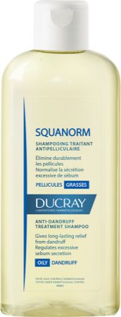 rive ned Mindre Virus Ducray Squanorm Shampoo Til at behandle skæl, der er fedtede | notino.dk