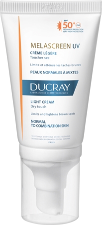 Ducray Melascreen Viegls saules aizsargkrēms pret pigmenta plankumu veidošanos SPF 50+