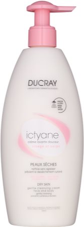 Ducray Ictyane crema de ducha suave para pieles secas